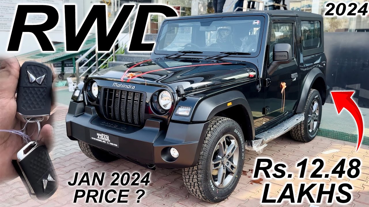 2024 THAR LX RWD DIESEL | 75 Week Ki Waiting ? | THAR 4X2 DETAILED REVIEW | 2024 THAR UPDATES | THAR