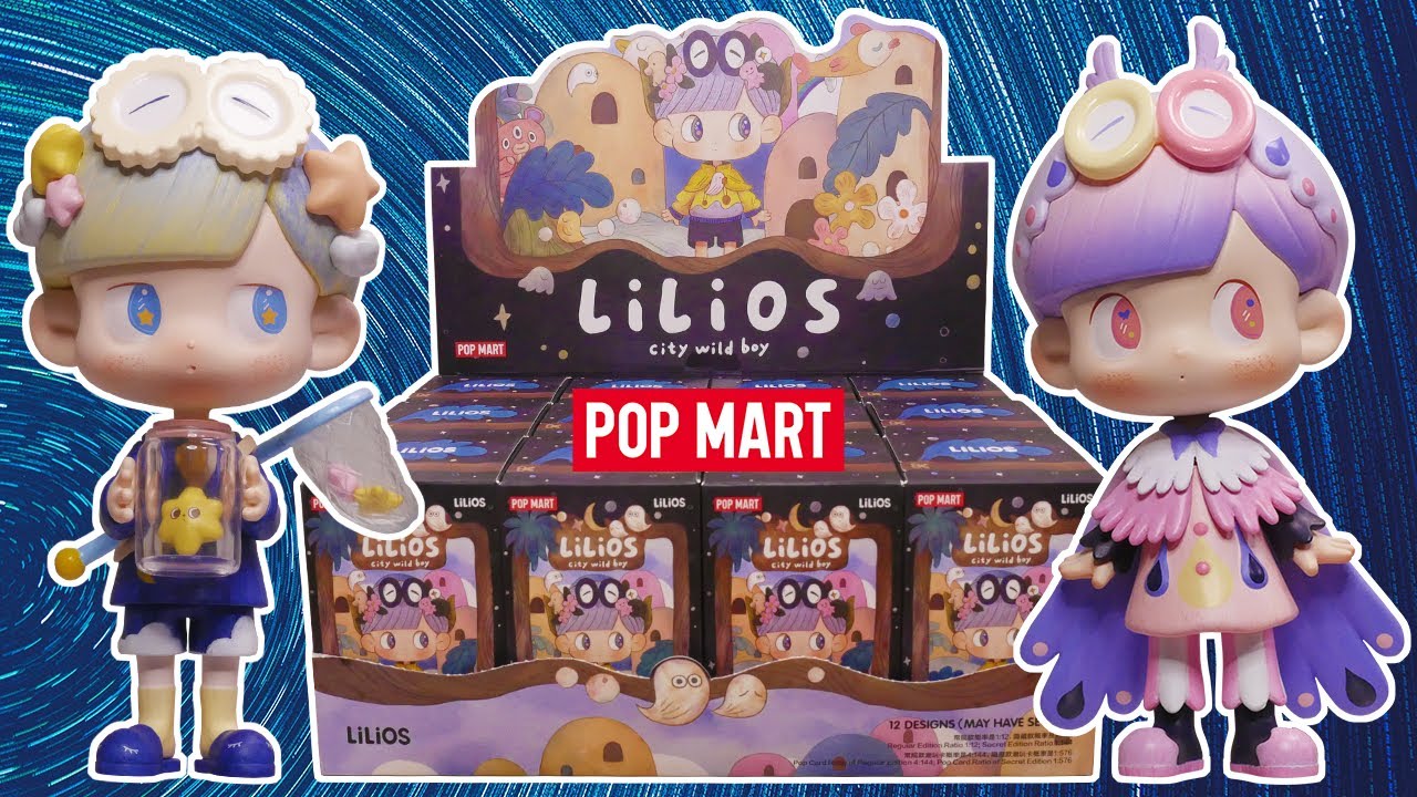 POP MART LiLiOS City Wild Boy Blind Box Unboxing FULL SET