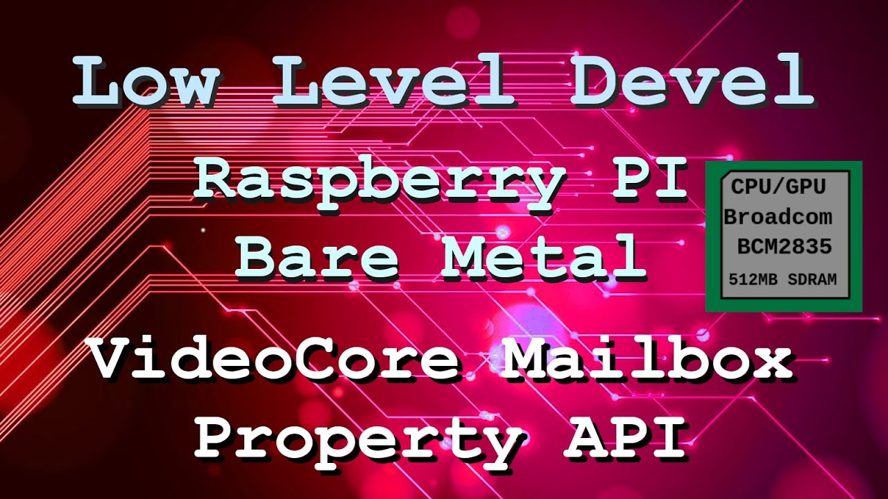 Raspberry Pi Bare Metal Tutorial - Part 13 (VideoCore Mailbox)