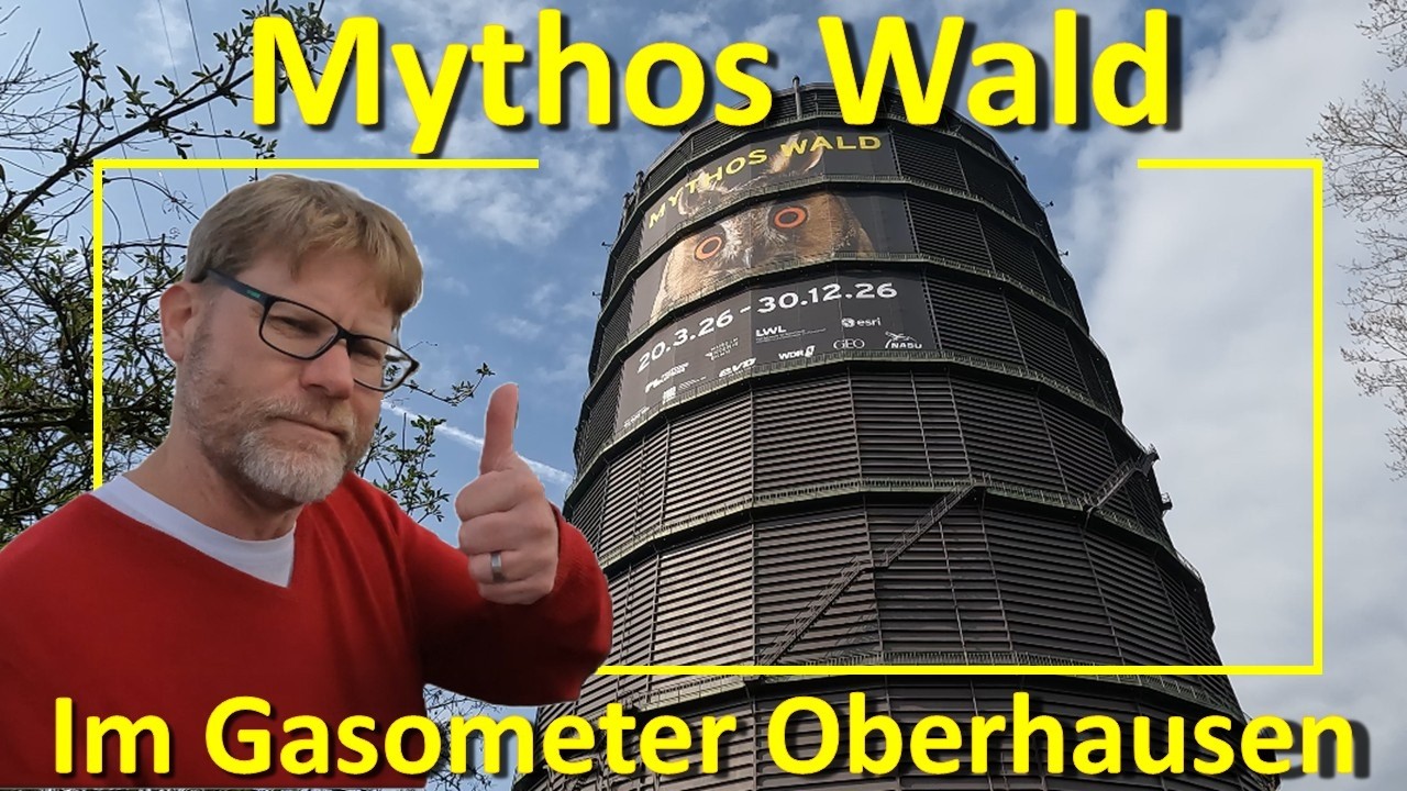 Mythos Wald im Gasometer Oberhausen - Die neue Ausstellung 2026 #immersiveexperience