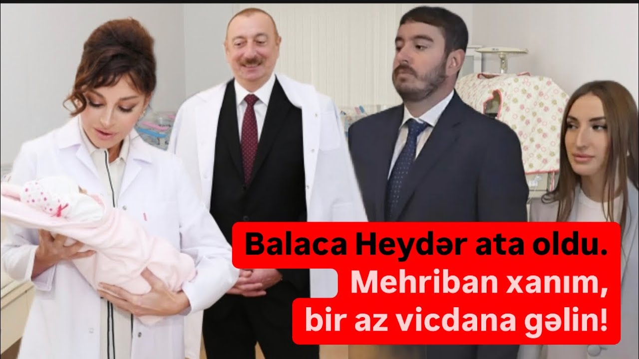 Balaca Heydər ata oldu. Vicdanınız olsun, xalqa da uşaqpulu verin!