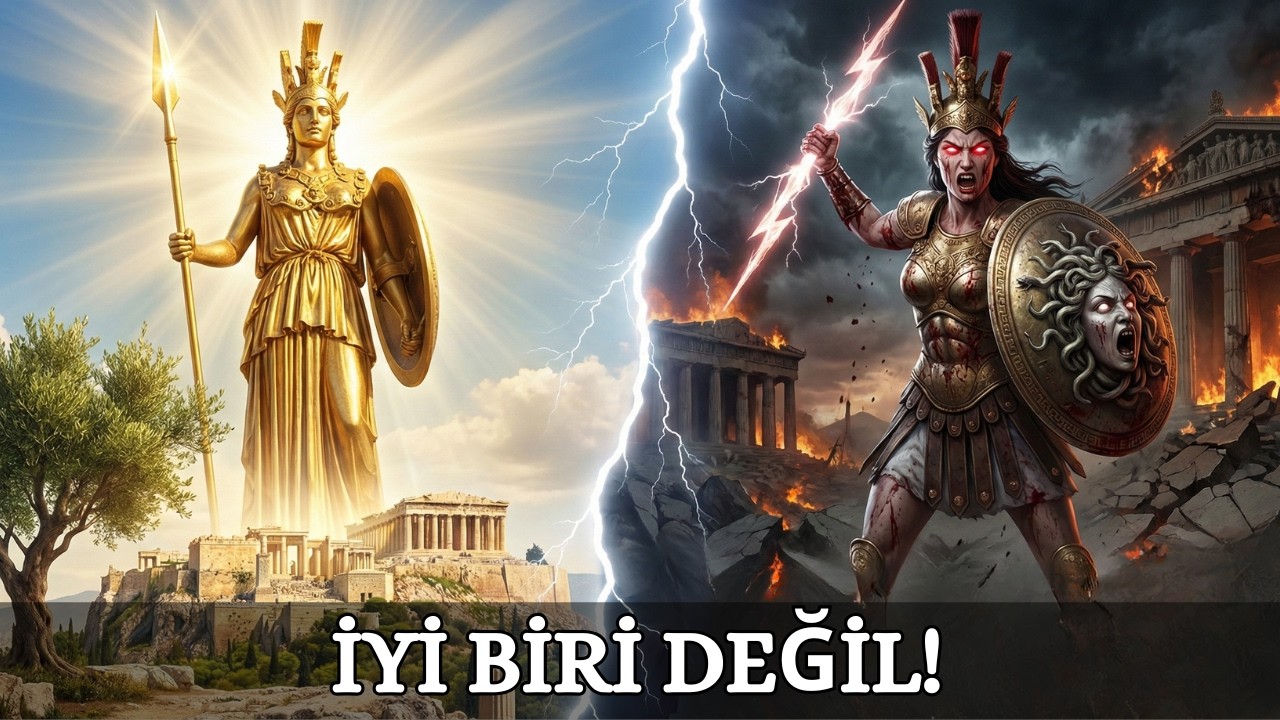Bölüm 9 Yunan Mitolojisi | MEDUSA'YI NEDEN CANAVAR YAPTI? Athena'nın Karanlık Yüzü ve Adaletsizliği