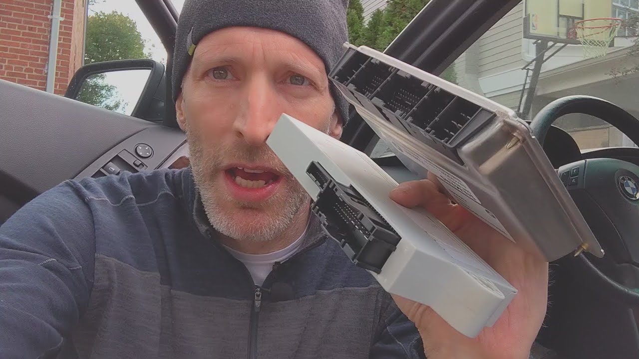 Trying not to break my broken BMW DME CAS Removal 2005 530i 5 Series E60 E61for repair P16A1 code