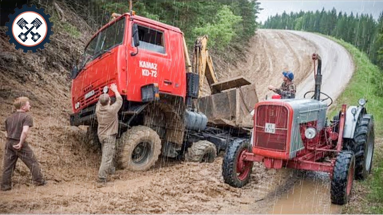 Опасные идиоты: провал грузовиков и тяжёлой техники | Extreme Truck Idiots at Work #174