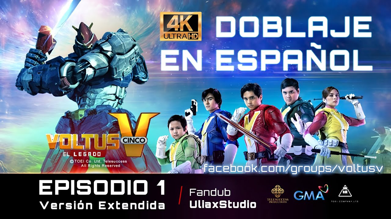 Voltes V: Legacy. Episodio 1 (Doblaje Piloto en español latino) por UliaxStudio. 4K 60FPS.