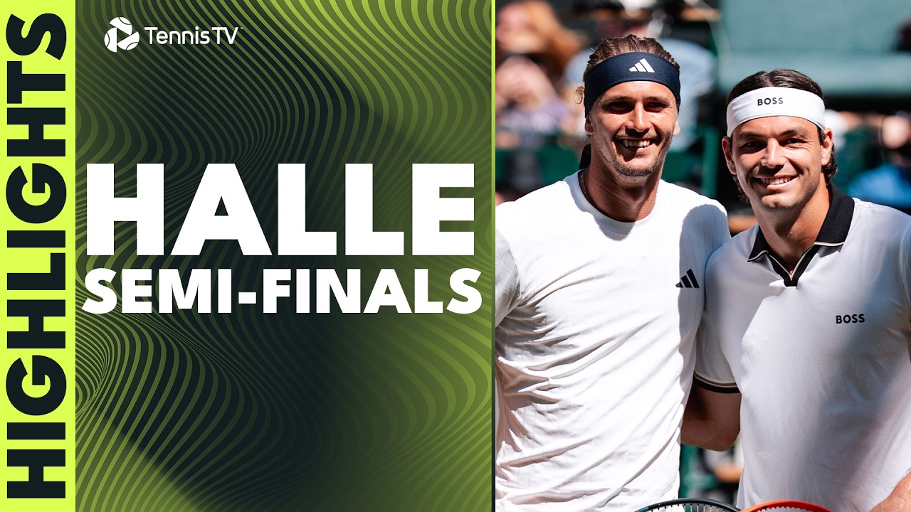 Zverev & Fritz In BIG Battle, Tiafoe Vs Altmaier 🔥 | Halle 2026 Semi-Final Highlights