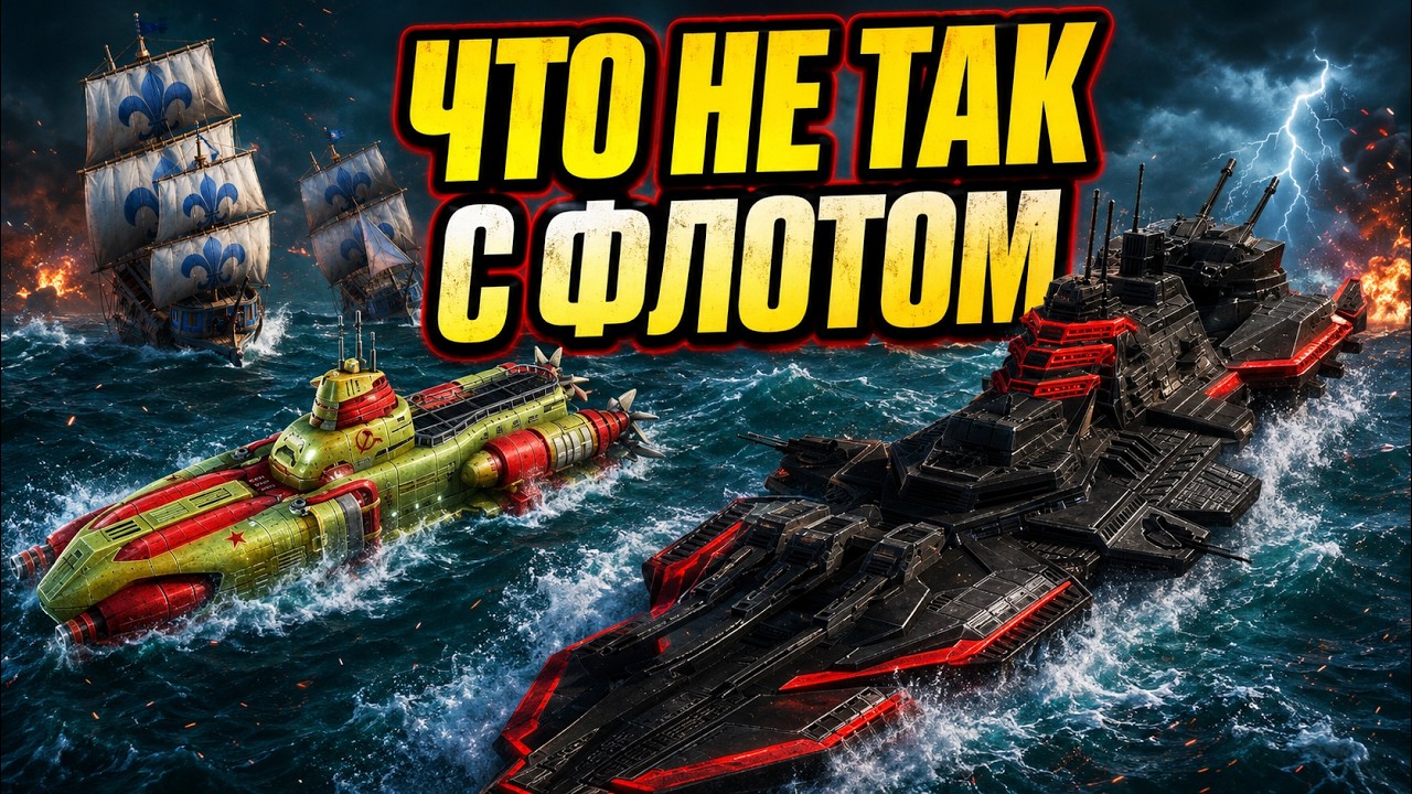ЧТО НЕ ТАК с Морскими Сражениями в жанре RTS