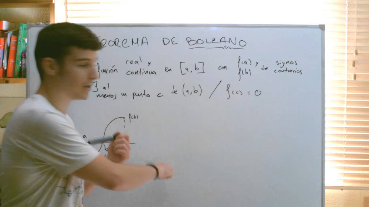 Teoría - Teorema de Bolzano / Bolzano's Theorem