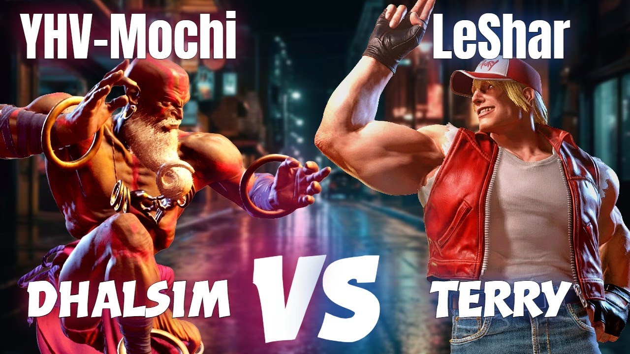 SF6 🔥 YHC-Mochi (Dhalsim) vs LeShar (Terry + Ed) 🔥 Street Fighter 6