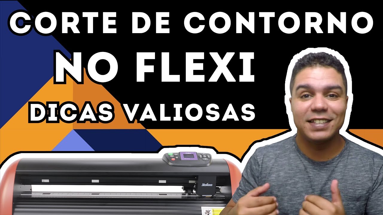 Super dicas para fazer corte de contorno no Flexi Sign na Foison