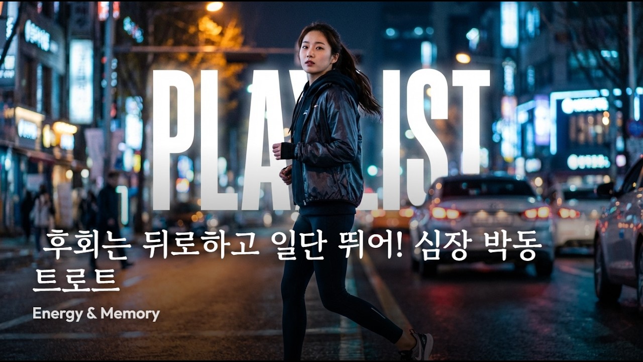 playlist 🏃‍♂️ 후회는 뒤로하고 일단 뛰어! 심장 박동 트로트 | Energy & Memory