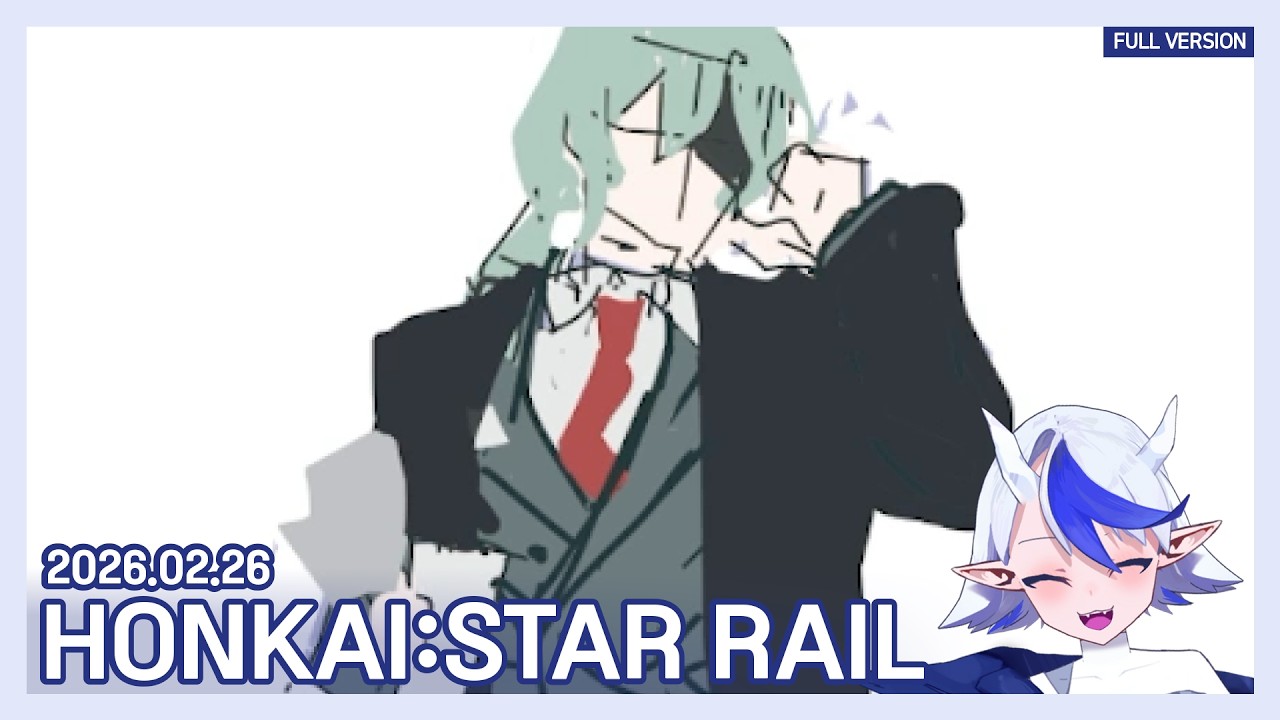 Speed Art 4x: Malyn's Drawing Broadcast 2025.02.26 / Honkai: Star Rail