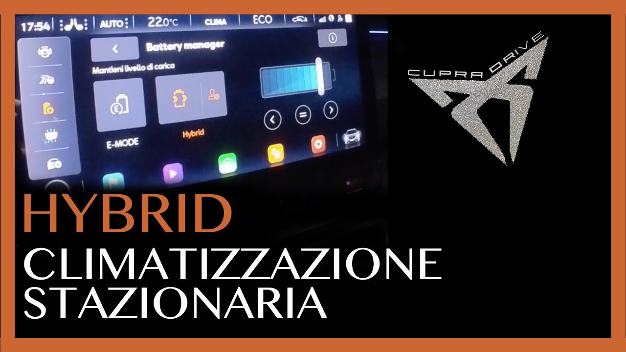 Cupra Formentor Hybrid | Climatizzazione Stazionaria e Batteria