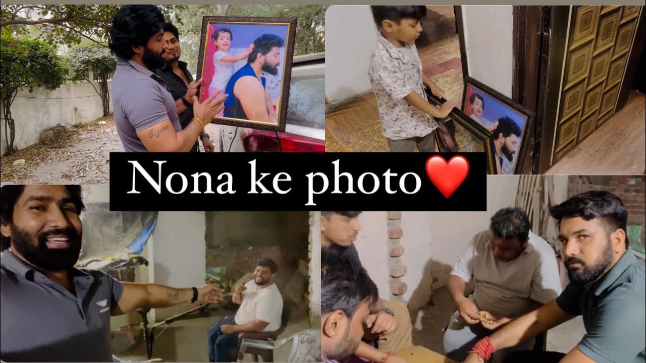 Nona ke banvaye bhot sare photos ❤️laddu nai kya bola apni bhen ko🫶pilot par party kari💪🔥