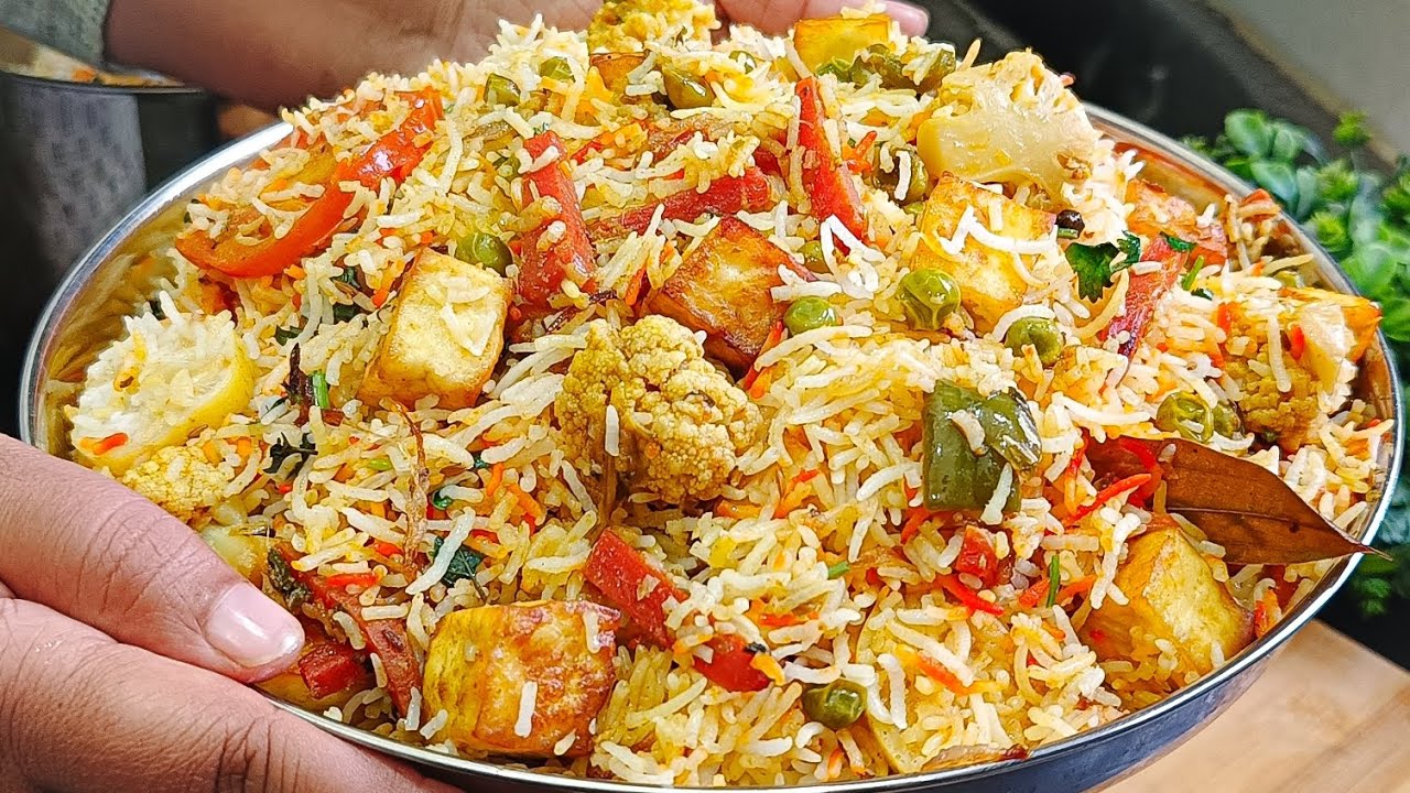 वेज बिरयानी बनाने का ये तरीका देख के कहेंगे की पहले क्यों नहीं पता था | Veg Dum Biryani | Biryani 