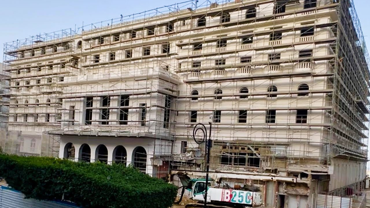 شاهدو آخر أشغال تجديد فندق السفير بالجزائر العاصمة ALGIERS SAFIR RENOVATION