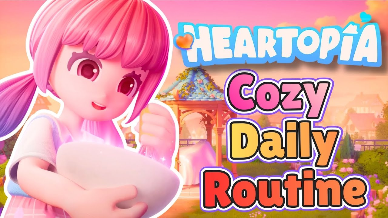 🌸My Heartopia Daily Routine | Gardening, Daily Tasks & More