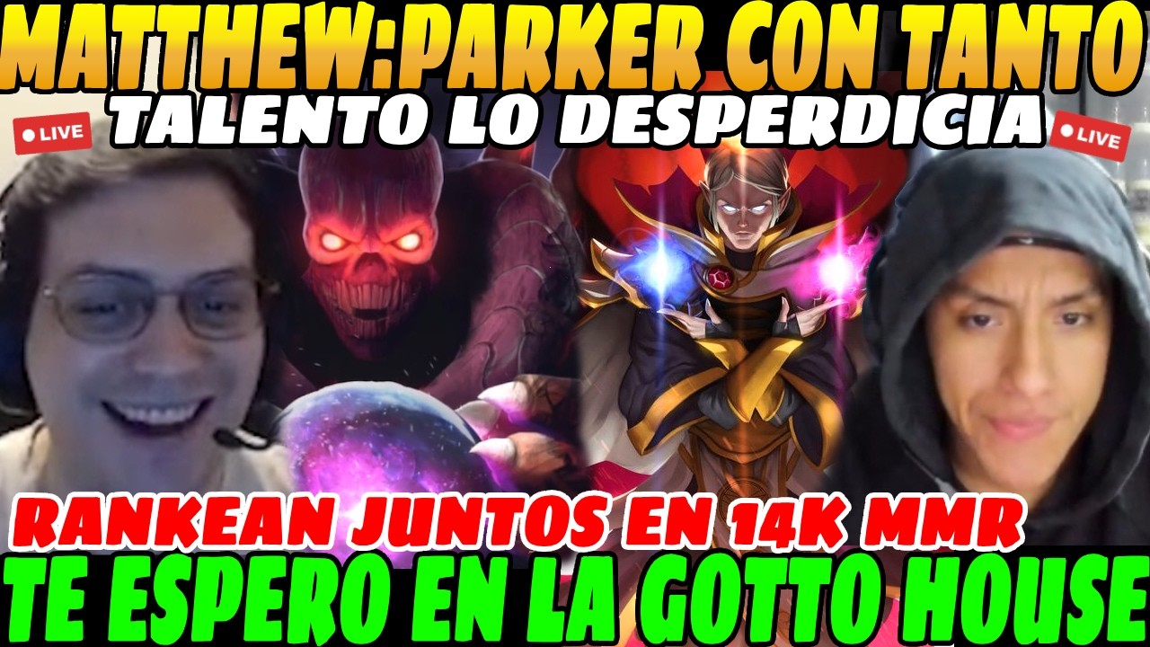 😲MATTHEW empareja con PARKER en RANK, Lo INVITA a la GOTTO HOUSE😲| PARKER con tanto talento la KGA😲