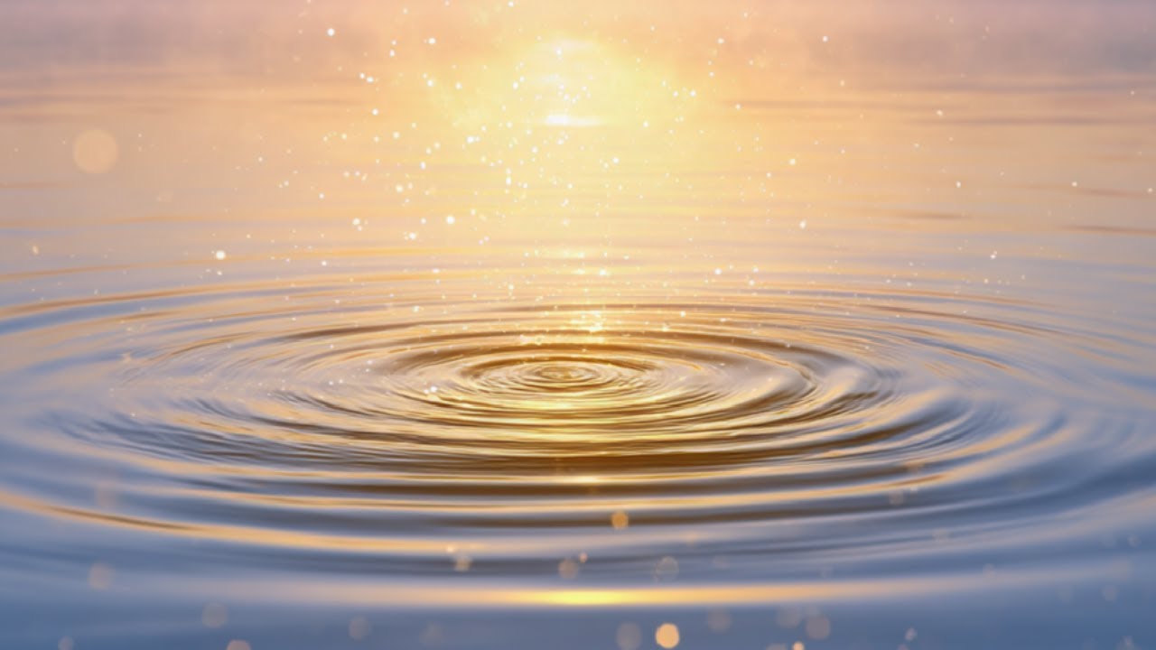 30 Minute Peaceful Morning Meditation - Clear Mind & Gentle Water Sounds