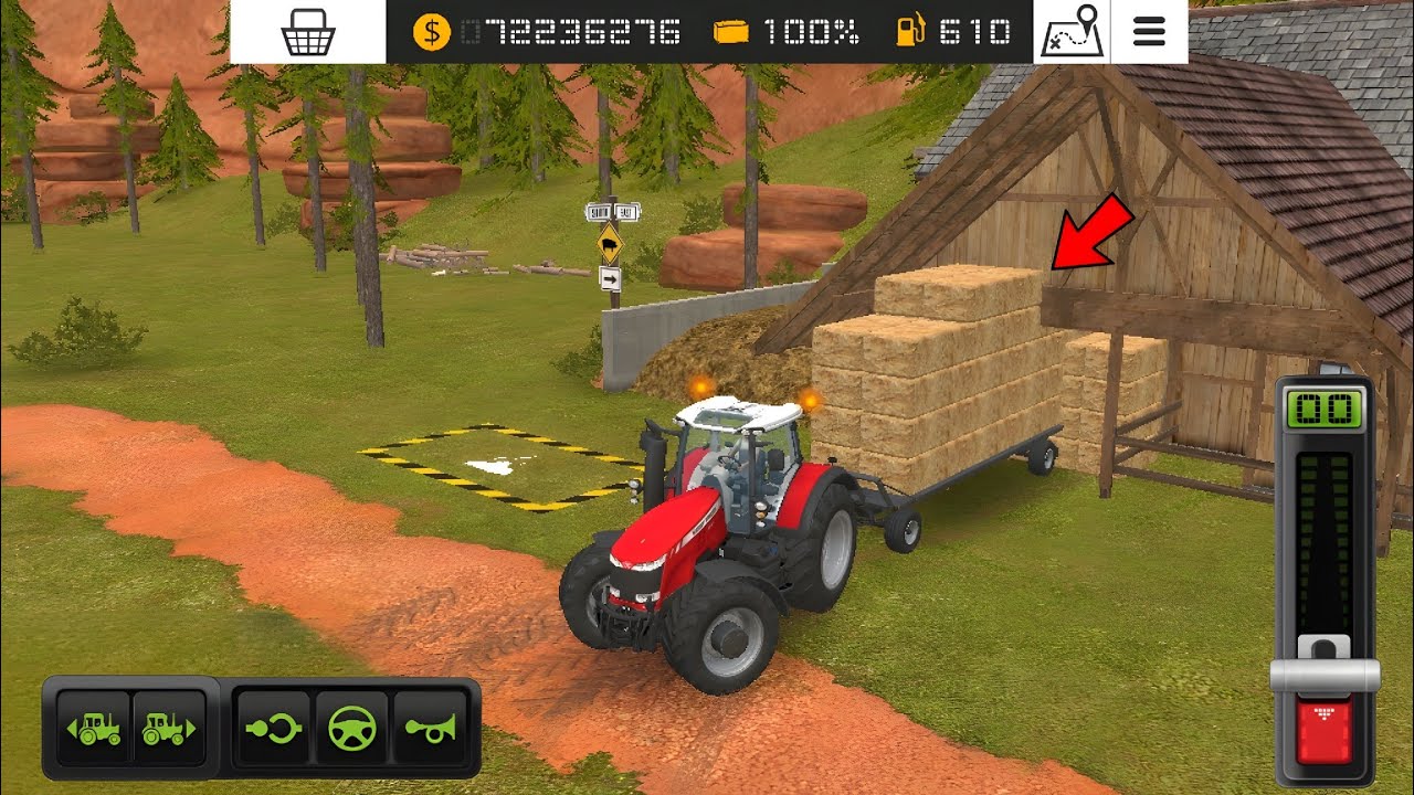 FS 18 Grass cutting and selling straw bundles !! Farming Simulator 18 Gameplay Timelapse #fs18
