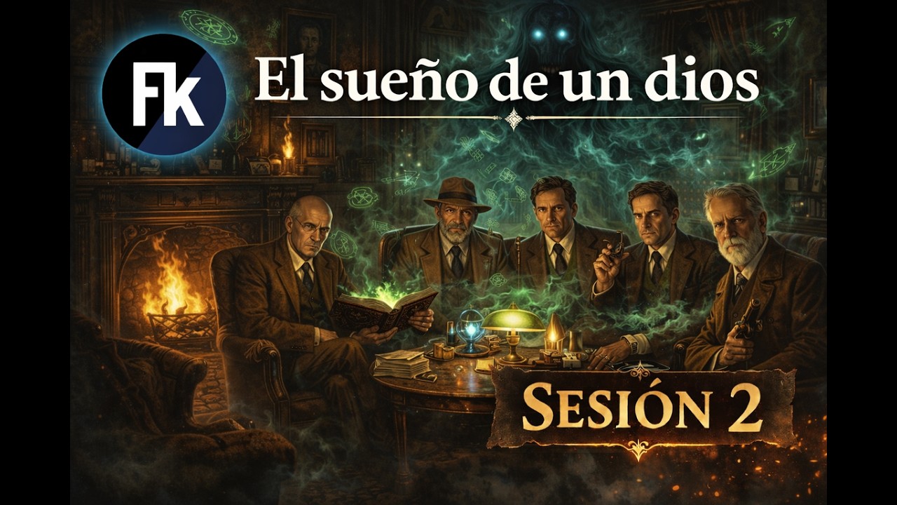 🕯️ EL SUEÑO DE UN DIOS | Sesión 2 – Buscando a Carl Day | La Llamada de Cthulhu 7ª Edición