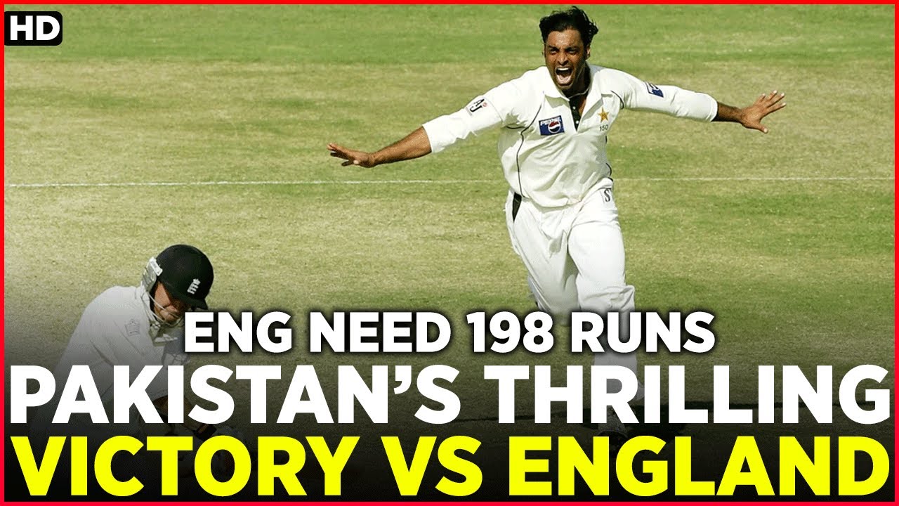 Pakistan&rsquo;s Thrilling Victory vs England in Multan 1st Test, 2005 | PCB | MA2A