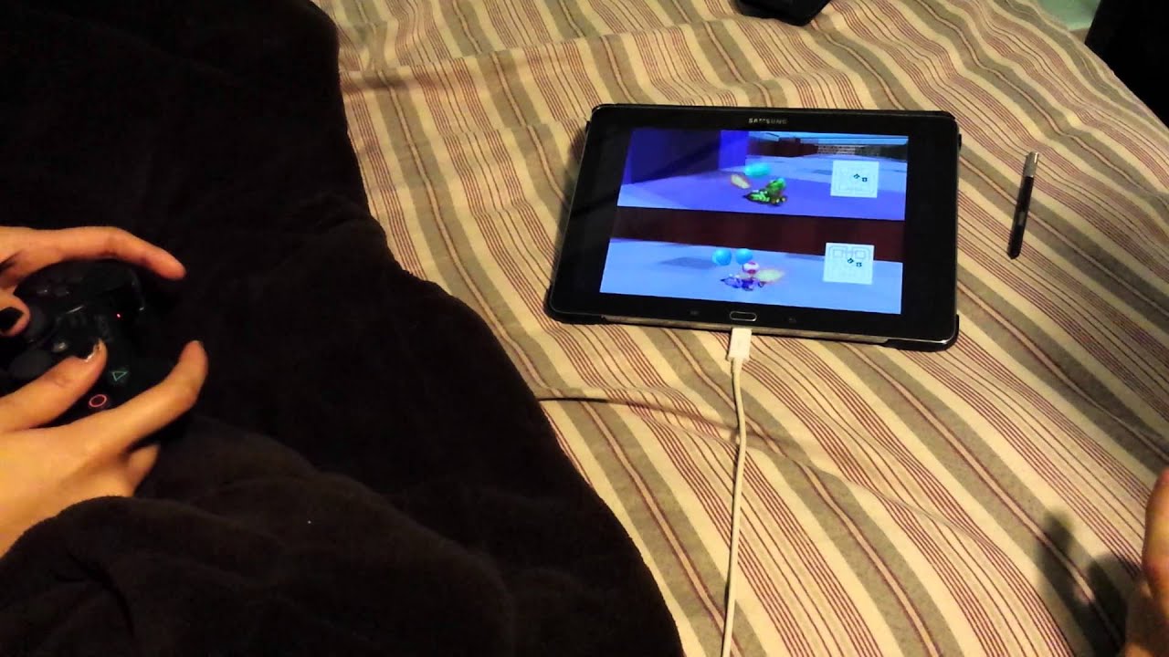 Mario Kart 64 Multiplayer - with ps3 controllers [Android]