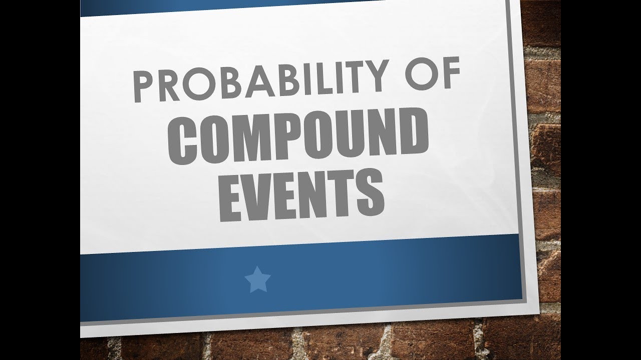 Probability of Simple and Compound Events