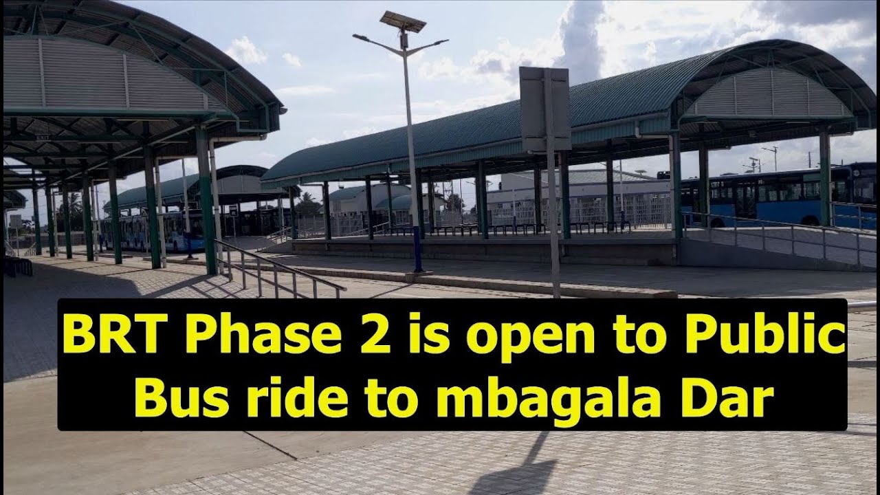 Exclusive!! Bus Rapid Transit (BRT) phase 2 opens to Public. My first bus ride to Mbagala DAR