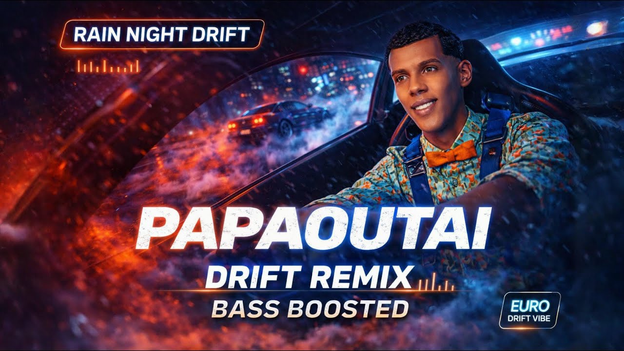 PAPAOUTAI DRIFT PHONK REMIX 🚗 BASS BOOSTED | EURO NIGHT DRIFT