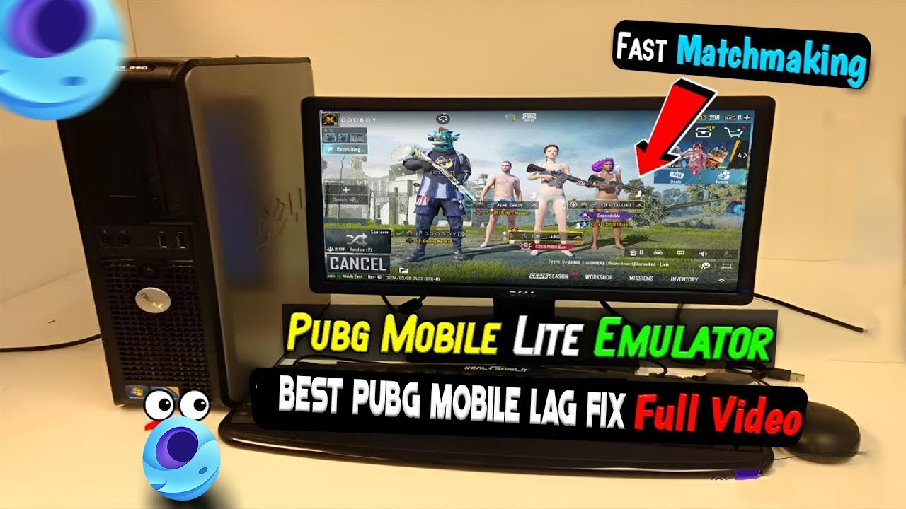 🔥How to Play PUBG Mobile on Low-End PC | Gameloop Best Settings (No Lag + Fast Matchmaking)🔥