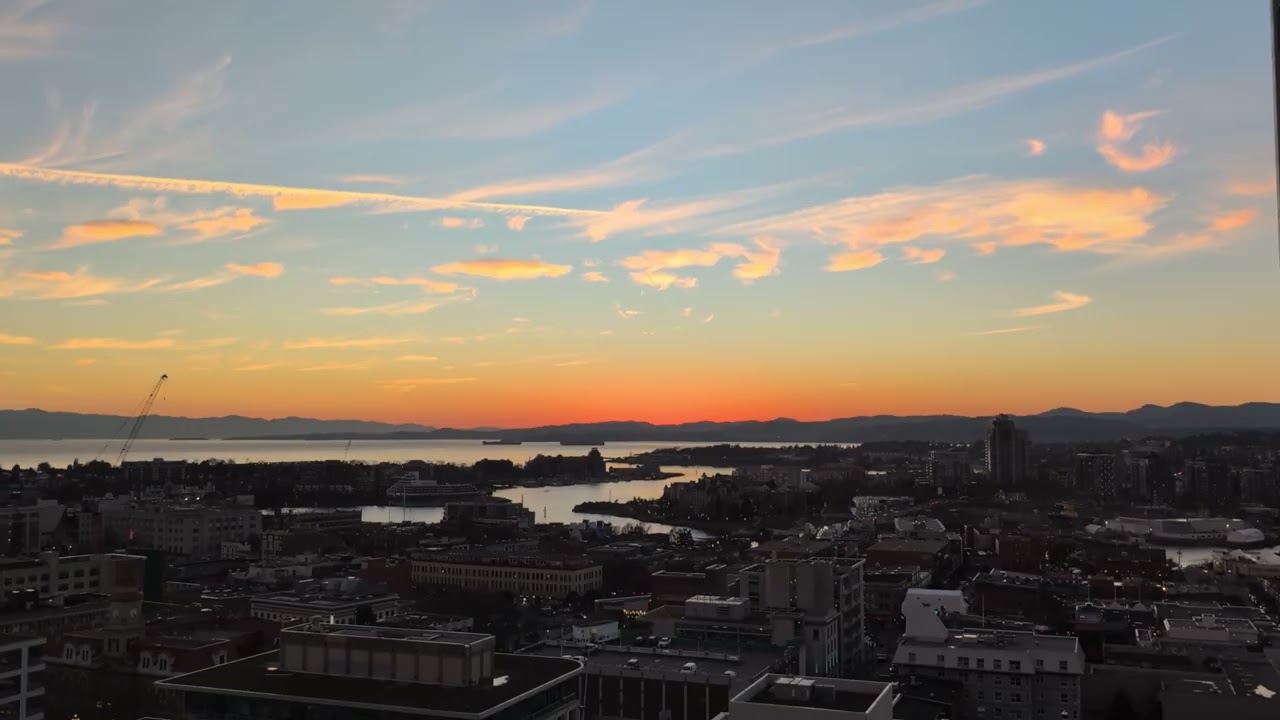 Perfect Sunset with Calming Sound 4K Ultra HD