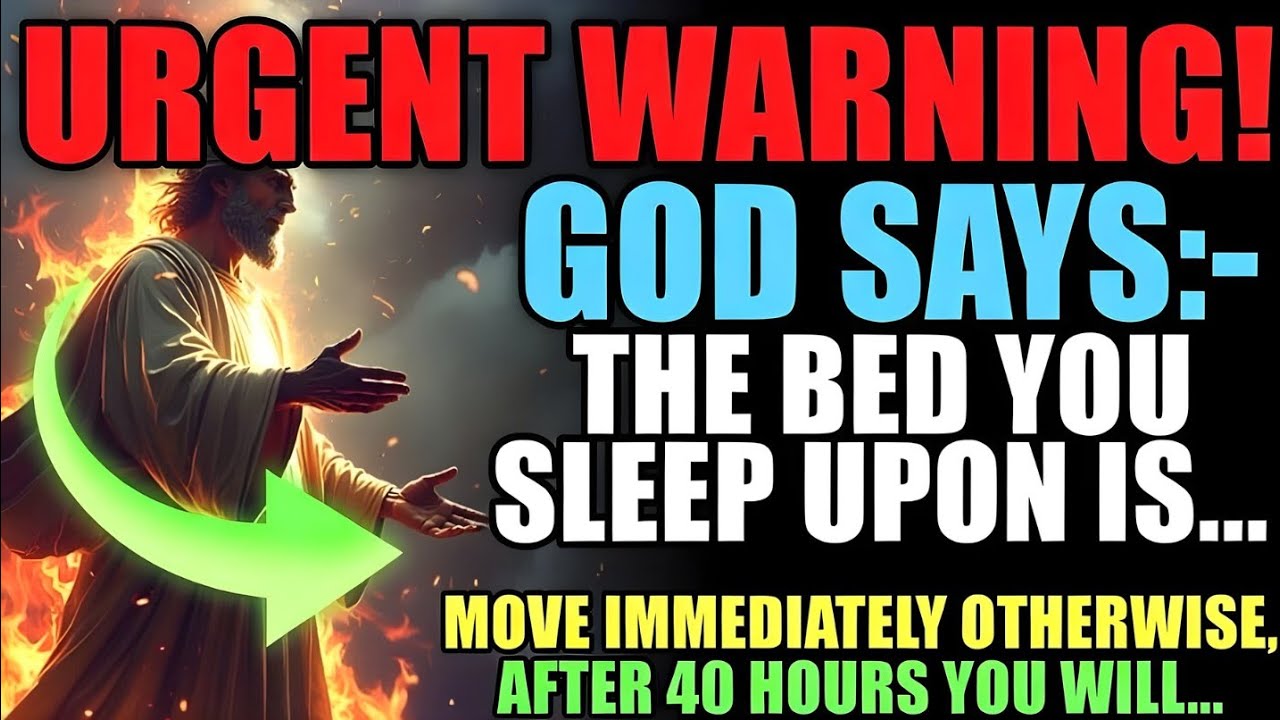 God Says: “The Bed You Sleep Upon Is Not Random” 👆 | Divine Message Now