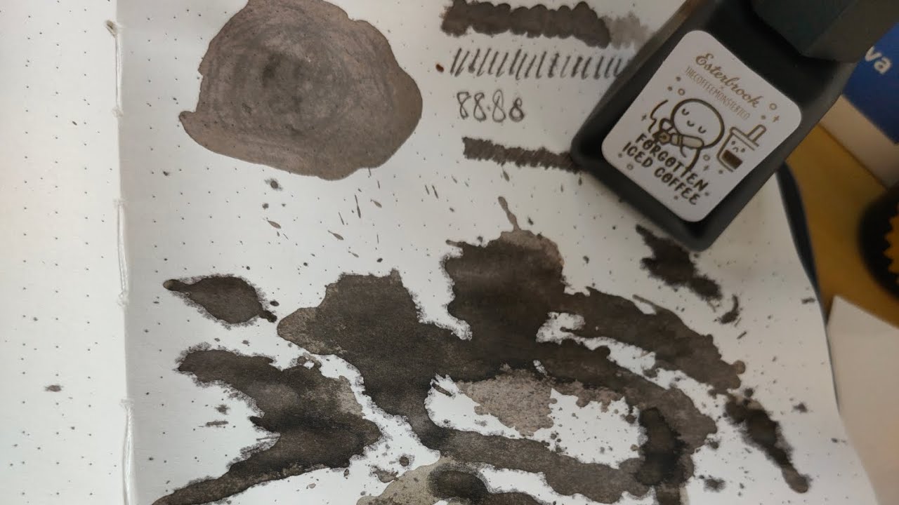 2e Livechat of te day : Swatching inks The Dutch Pen Show 2025 Utrecht   #NOSPON