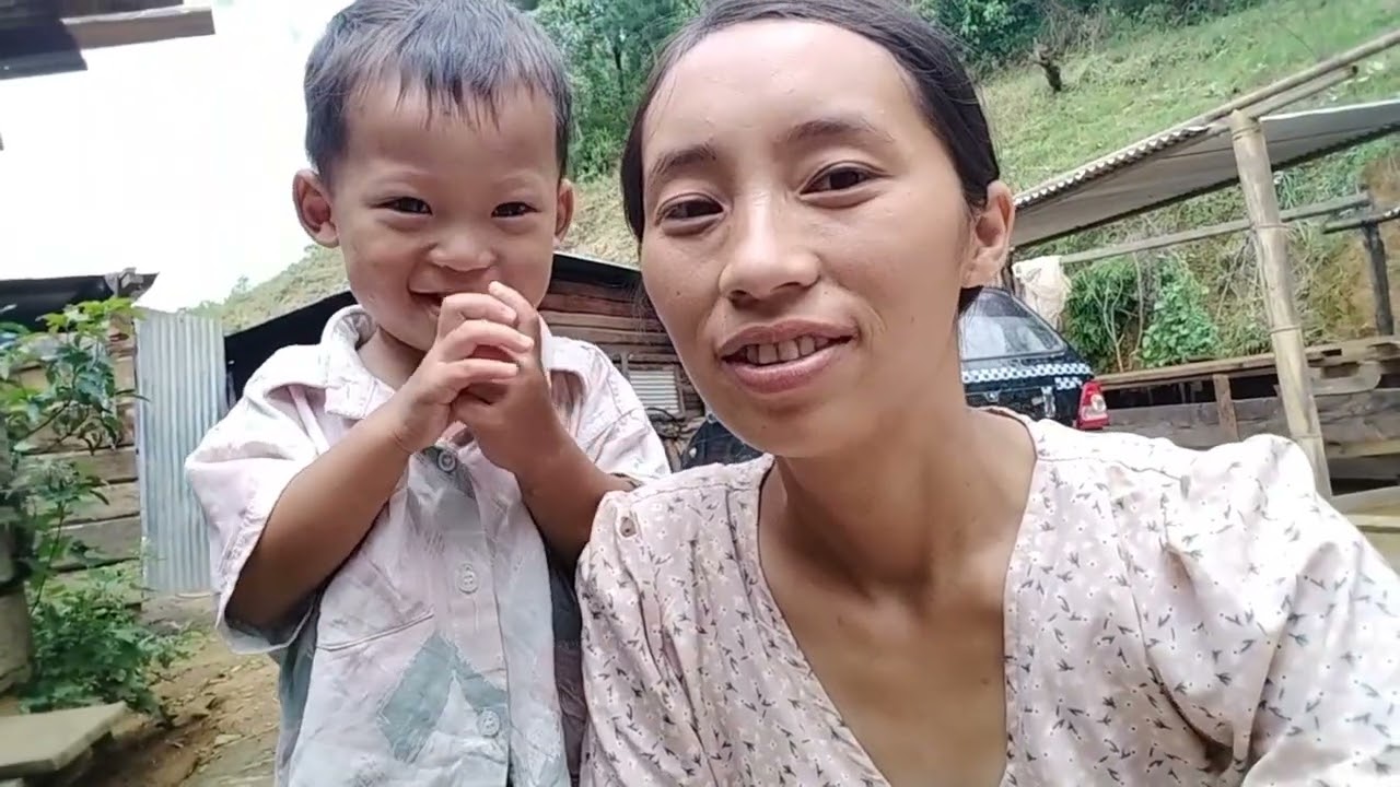 Life of a House Wife Daily Duty Cleaning house & Cooking & Eating village lifestyle//Naga Young mom.