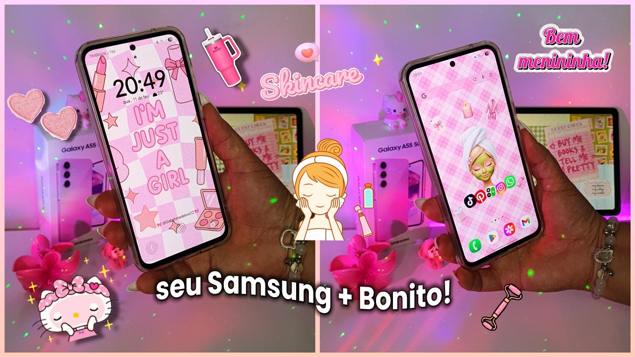 Deixe sua tela inicial em outro nível 😍 MUITO PERFECT!