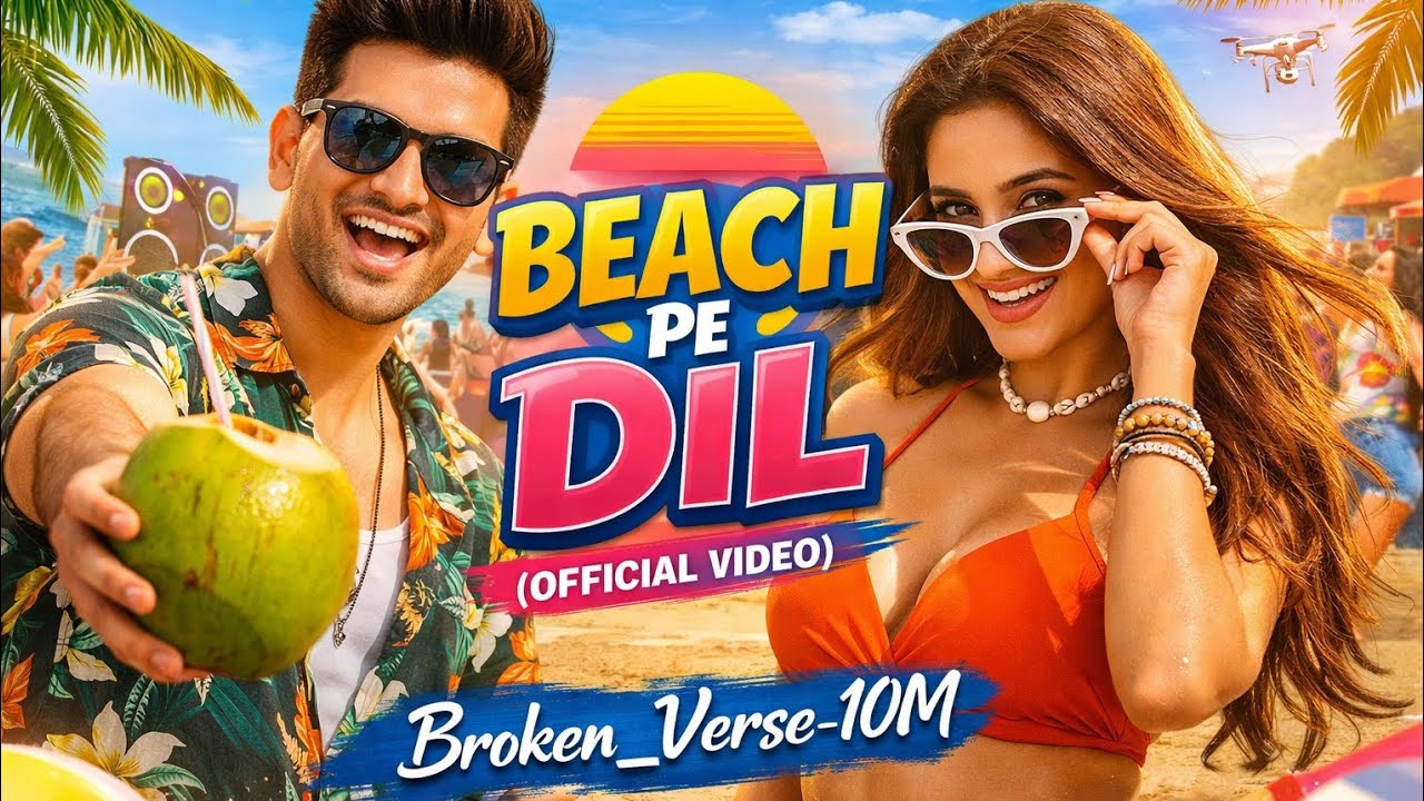 BEACH PE DIL (Audio Song) | Broken_Verse-10M | Hindi Pop Party Song 2026 | Summer Vibes