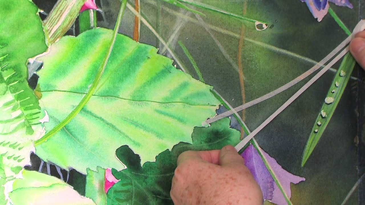 Watercolour technique: making a difference with details.