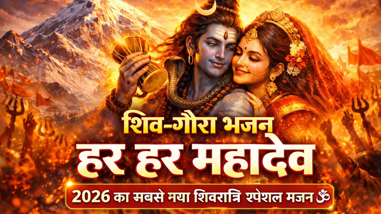 शिव–गौरा का पावन प्रेम | 2026 New Shivratri Special Bhajan | Har Har Mahadev 🙏
