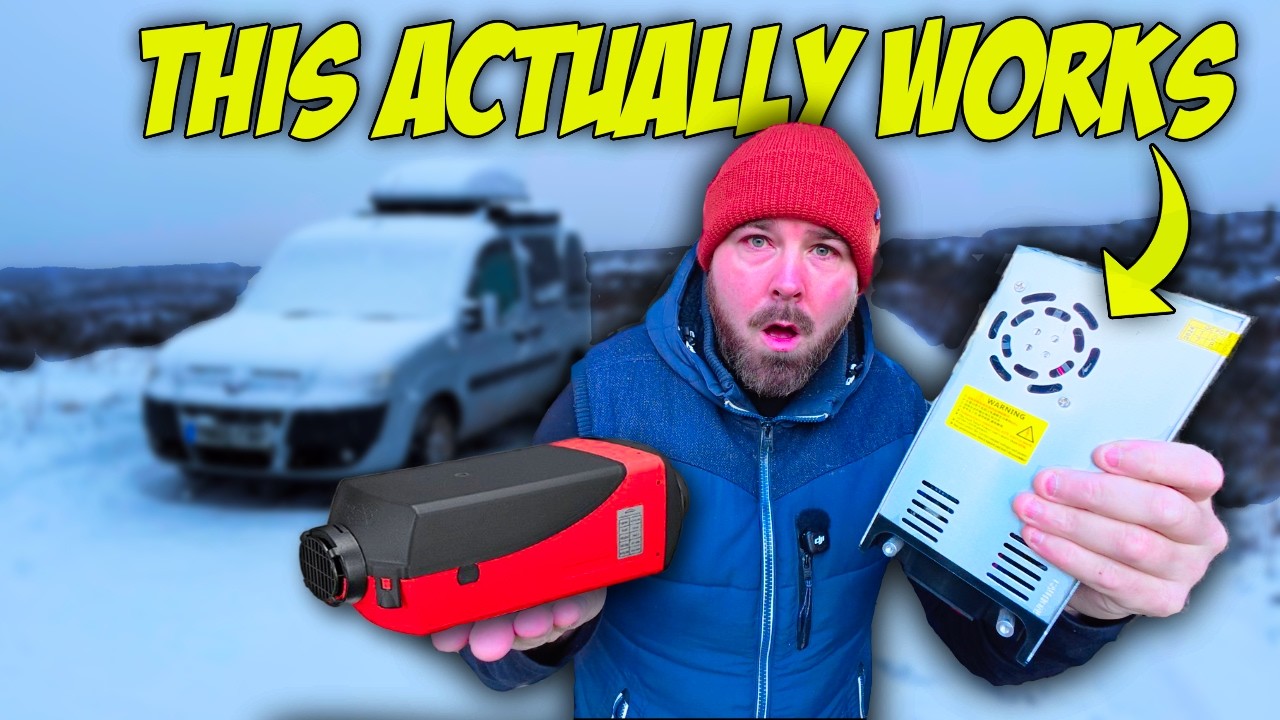 Vanlife Heating Hack: Powering a Diesel Heater From Any Power Station!