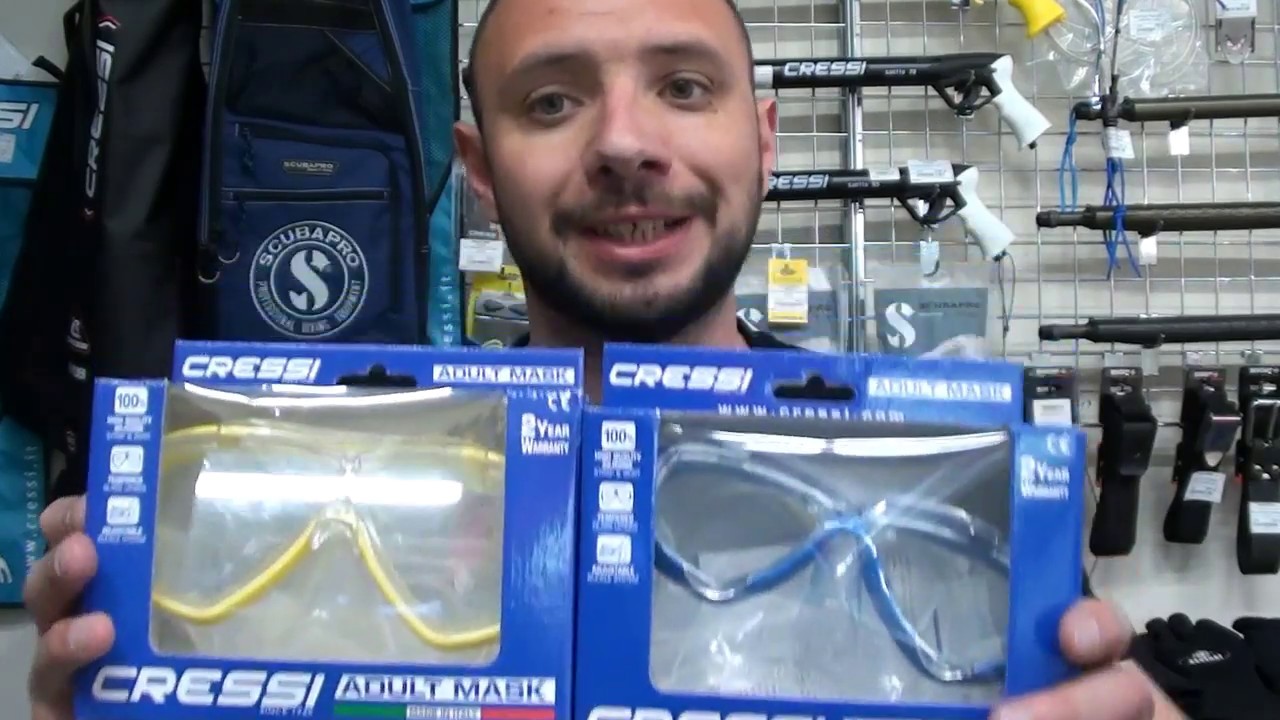 Сравнение. Маски Cressi sub Onda&Perla Batiskaf.ua