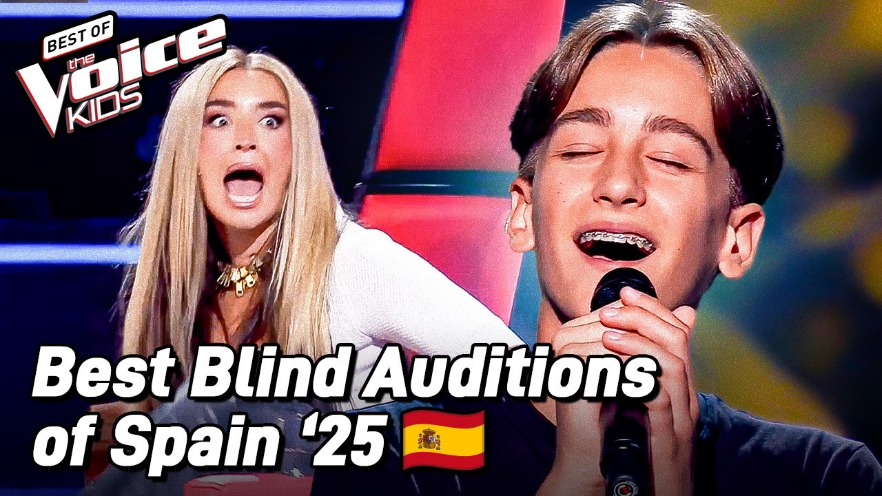 Best Blind Auditions of The Voice Kids SPAIN 2025 🇪🇸