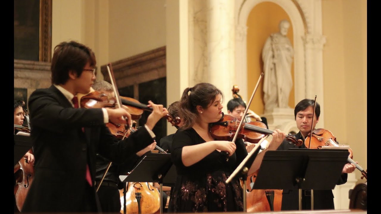[NYCP] Bach - Concerto for 2 Violins in D minor (Xiao Wang & Elizabeth Fayette)