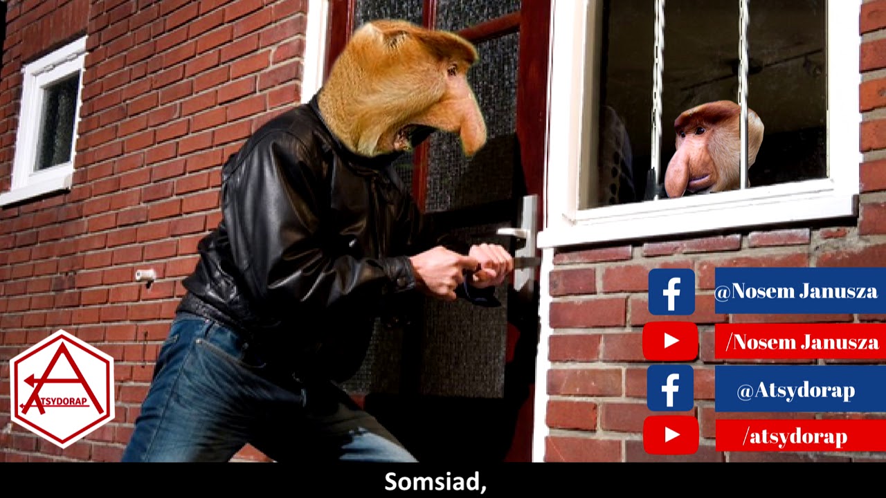 SOMSIAD ZŁODZIEJ (Village People - YMCA PARODIA) feat. atsydorap | Nosem Janusza