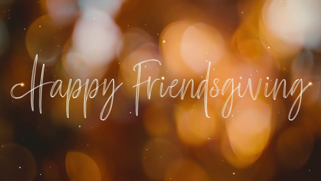 Cozy Friendsgiving Background Ambience Silent Relaxation for Thanksgiving Dinner Vibes