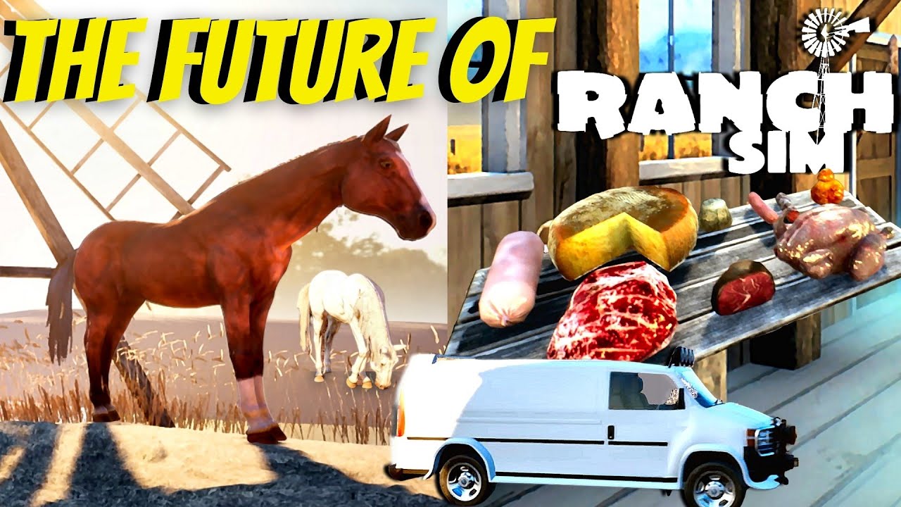Будущее Ranch Simulator! | План развития, трейлеры и обновления! | Новые советы и хитрости для ПК...
