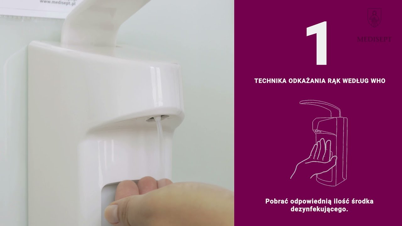 Jak prawidłowo dezynfekować dłonie