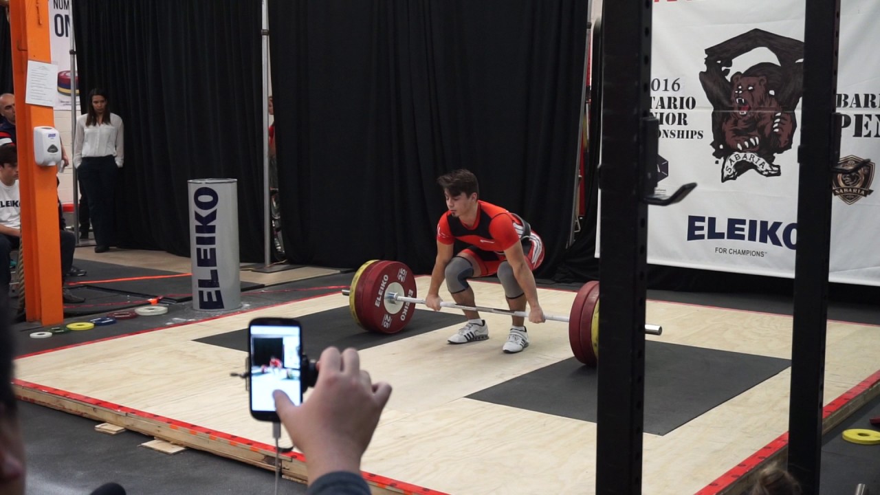 Niki Varbanov 155kg Clean&Jerk
