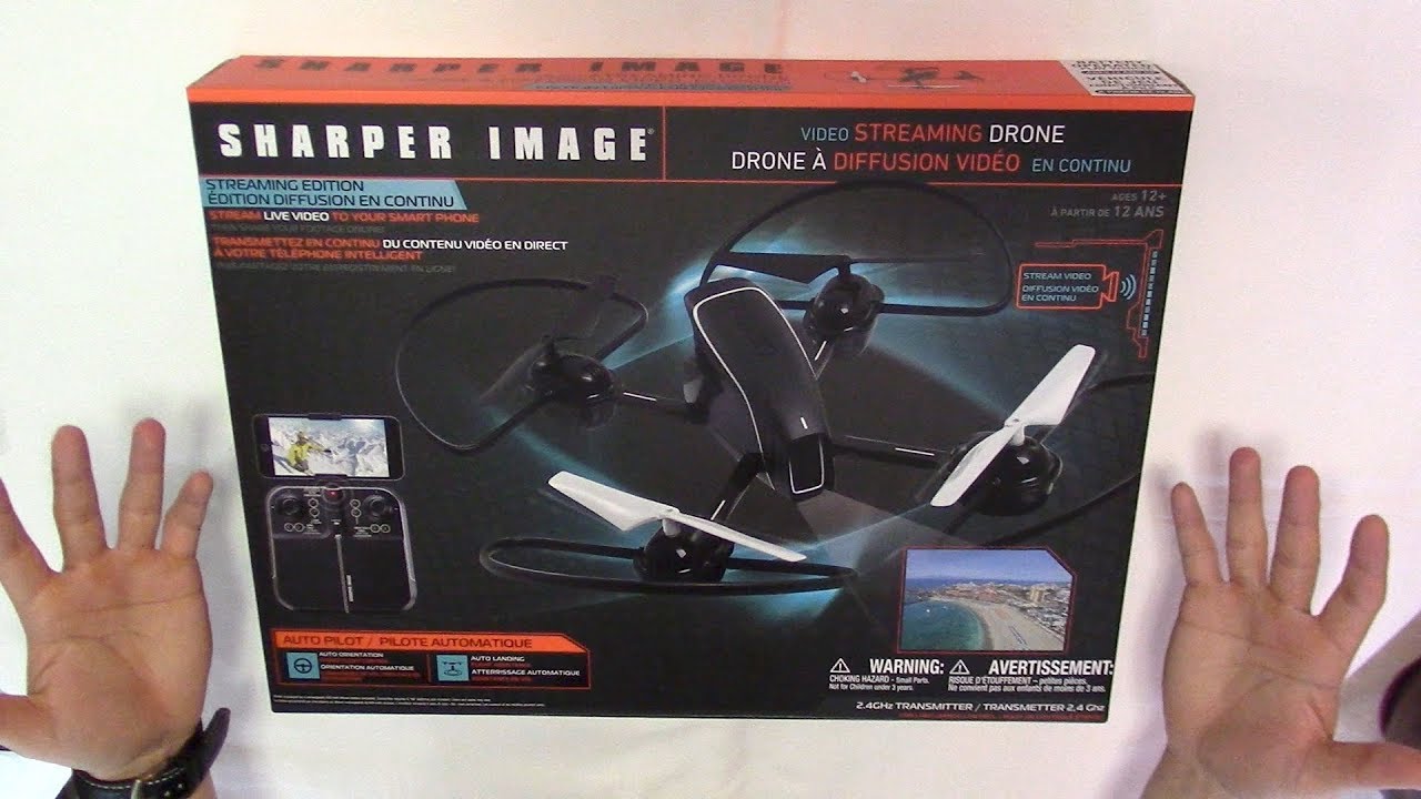 Sharper Image Drone Unboxing