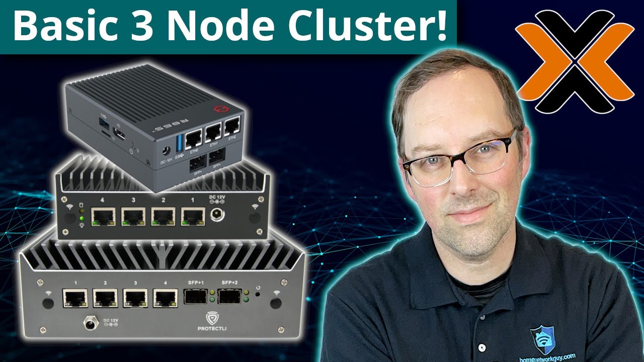 Создание базового кластера Proxmox из 3 узлов!
